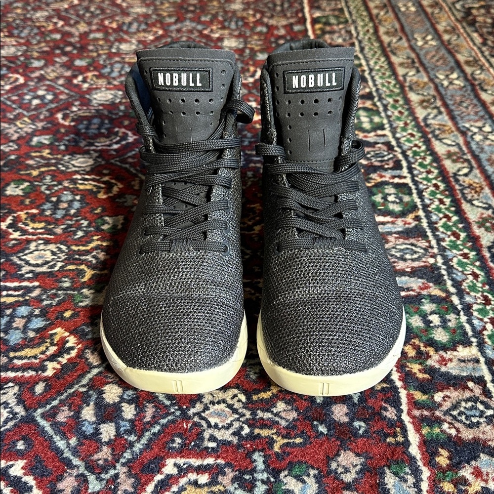 NOBULL High Top Canvas Trainer Shoes - Picture 2 of 8